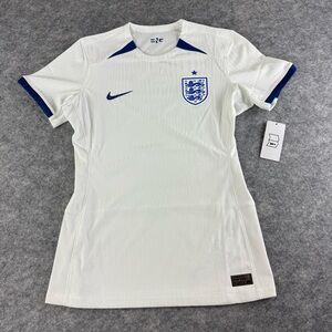 NIKE ENGLAND SOCCER DRI-FIT ADV JERSEY WOMENS SIZE SMALL WHITE/BLUE DR5762-122